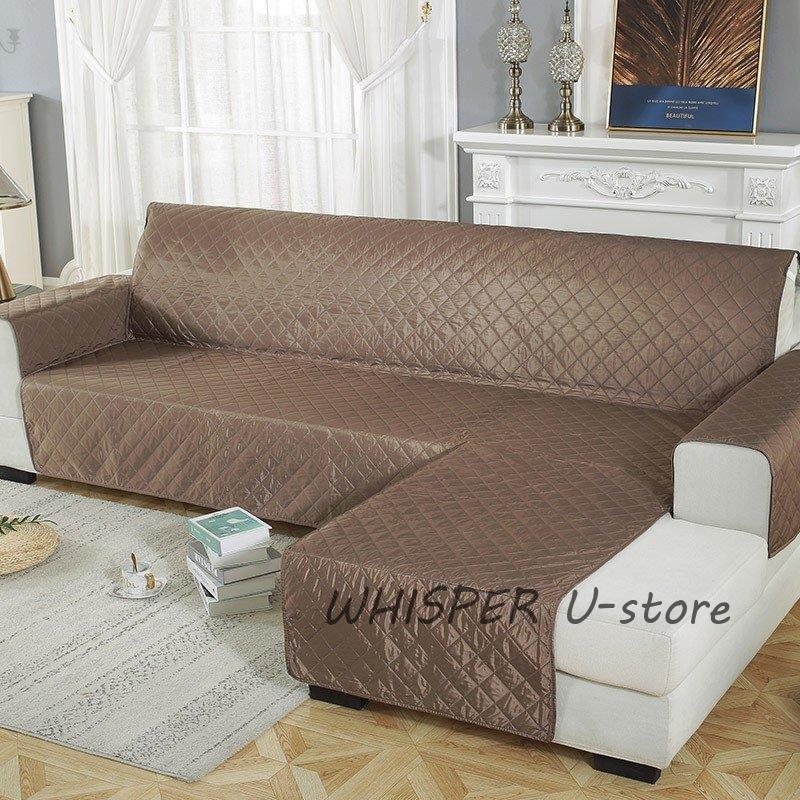 ソファーカバー 防水加工 ペット用 猫 犬対策 肘掛付き 滑り止め 洗える 無地 おしゃれ 爪とぎ防止 。 カウチカバー 防塵 北欧 傷防止 L字 