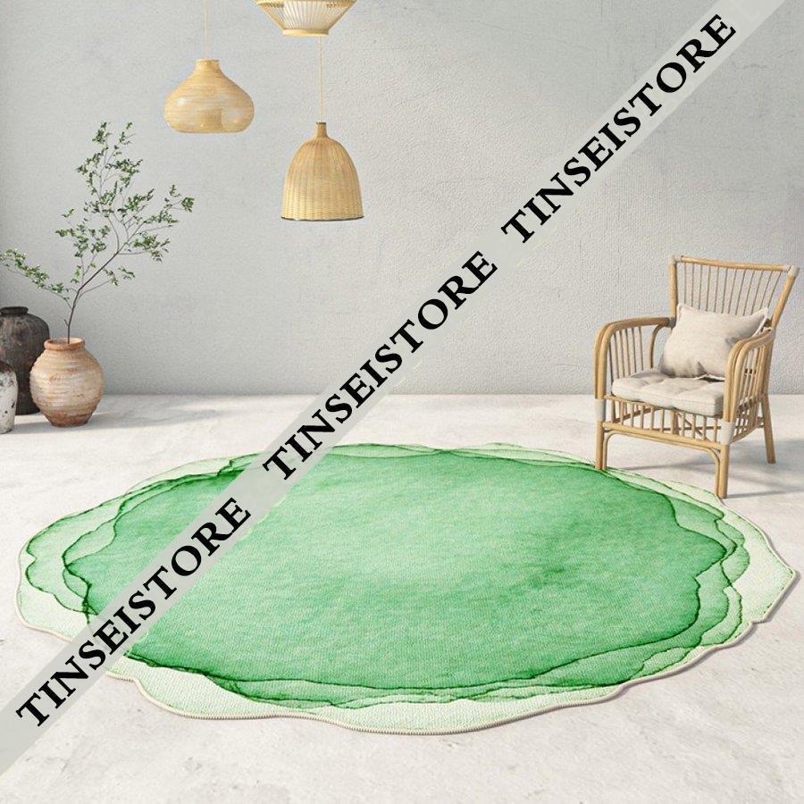 北欧 円 丸ラグマット部屋 丸型カーペット 円形 ラグ おしゃれ マット書斎 洗える まる型 カーペッ ラグ 丸いカーペット 床暖房対応 カーペット 円形 