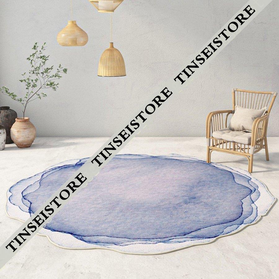 北欧 円 丸ラグマット部屋 丸型カーペット 円形 ラグ おしゃれ マット書斎 洗える まる型 カーペッ ラグ 丸いカーペット 床暖房対応 カーペット 円形 