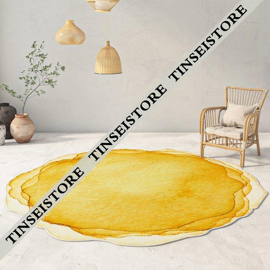 北欧 円 丸ラグマット部屋 丸型カーペット 円形 ラグ おしゃれ マット書斎 洗える まる型 カーペッ ラグ 丸いカーペット 床暖房対応 カーペット 円形 