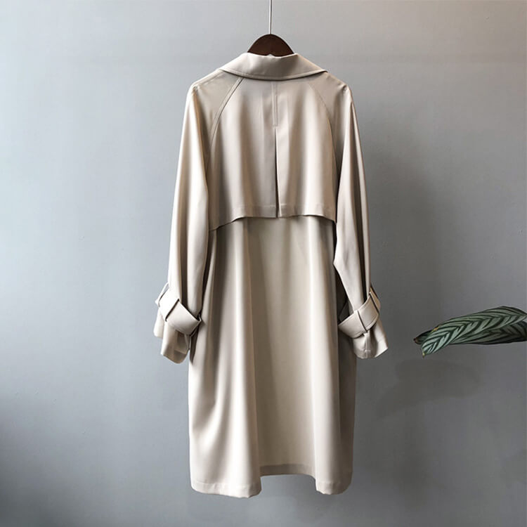 トレンチコート レディース 薄手 ひざ丈 アウター 上品 オープンエレ定番 春 ダブルボタン おしゃれ フォーマル 秋 シンプル 