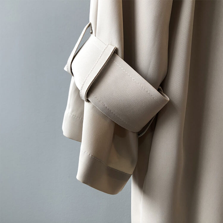 トレンチコート レディース 薄手 ひざ丈 アウター 上品 オープンエレ定番 春 ダブルボタン おしゃれ フォーマル 秋 シンプル 