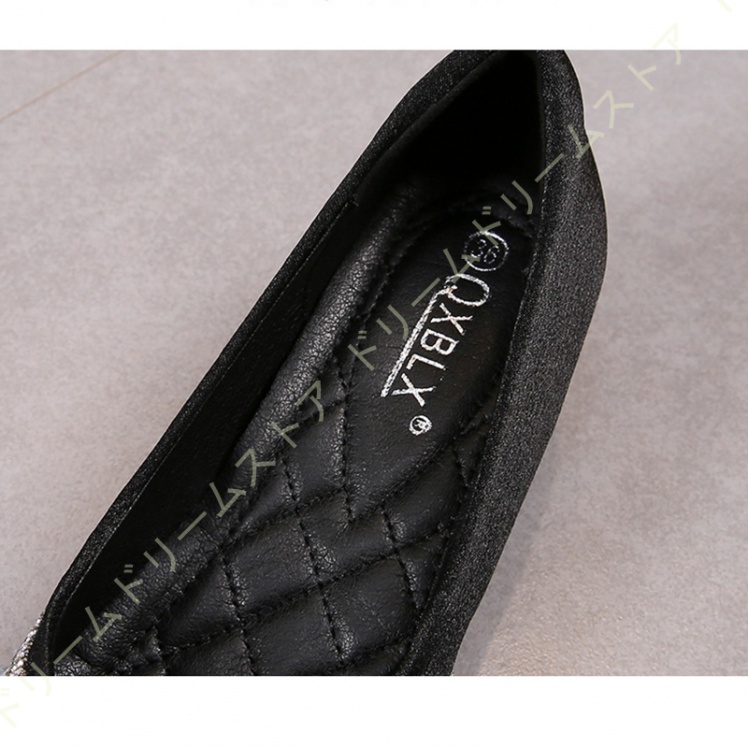 きれいめ パンプス ポインテッドトゥ 安定感 キラキラパンプス ウェッジソール 5CM スリッポン 痛くない 歩きやすい 通気性 走れる 脱げない 幅広 美脚 