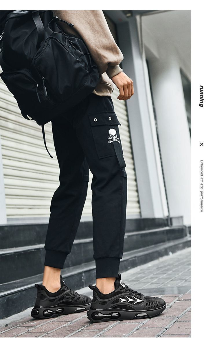 スニーカー メンズ スポーツランニングウォーキング 歩きやすい 通気性 軽量 おしゃれ カジュアル 屈曲 防滑 紳士靴 運動靴 厚底 衝撃吸収 