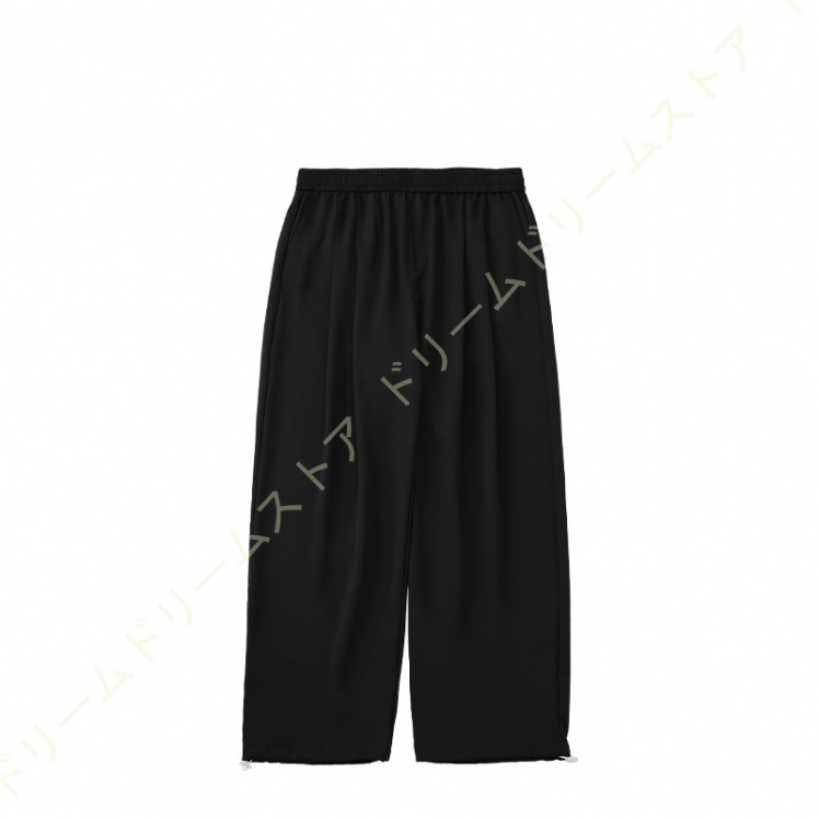 ワイドパンツ メンズ ロングパンツ 薄手 夏 イージーパンツ 体型カバー 男性 おしゃれ ストレートパンツ ゆったり サマーパンツ 長ズボン 楽チン 