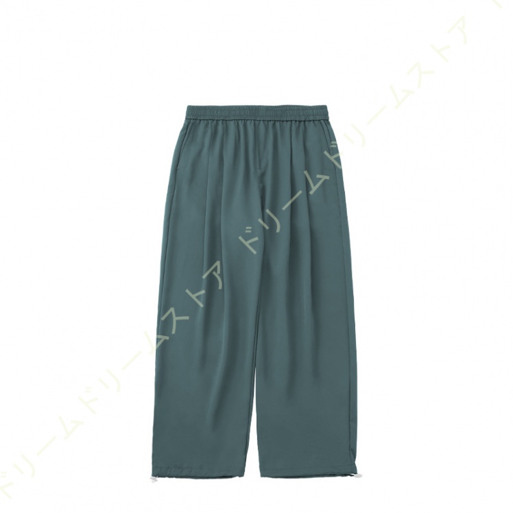 ワイドパンツ メンズ ロングパンツ 薄手 夏 イージーパンツ 体型カバー 男性 おしゃれ ストレートパンツ ゆったり サマーパンツ 長ズボン 楽チン 