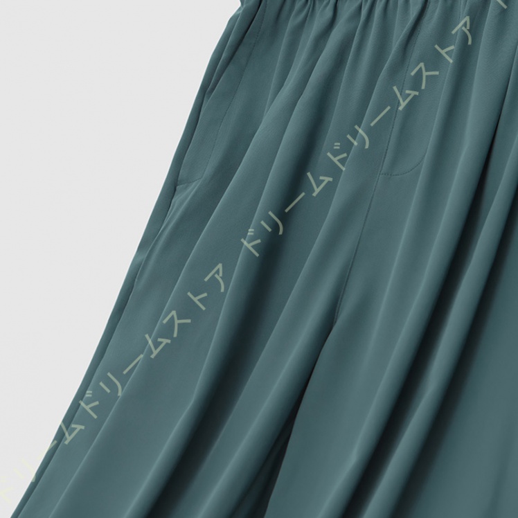 ワイドパンツ メンズ ロングパンツ 薄手 夏 イージーパンツ 体型カバー 男性 おしゃれ ストレートパンツ ゆったり サマーパンツ 長ズボン 楽チン 