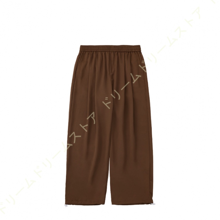 ワイドパンツ メンズ ロングパンツ 薄手 夏 イージーパンツ 体型カバー 男性 おしゃれ ストレートパンツ ゆったり サマーパンツ 長ズボン 楽チン 