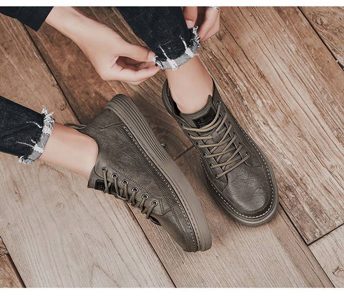 カジュアルメンズ デッキローカット メンズ スニーカー フェイクレザー おしゃれ 靴 通勤 通学 