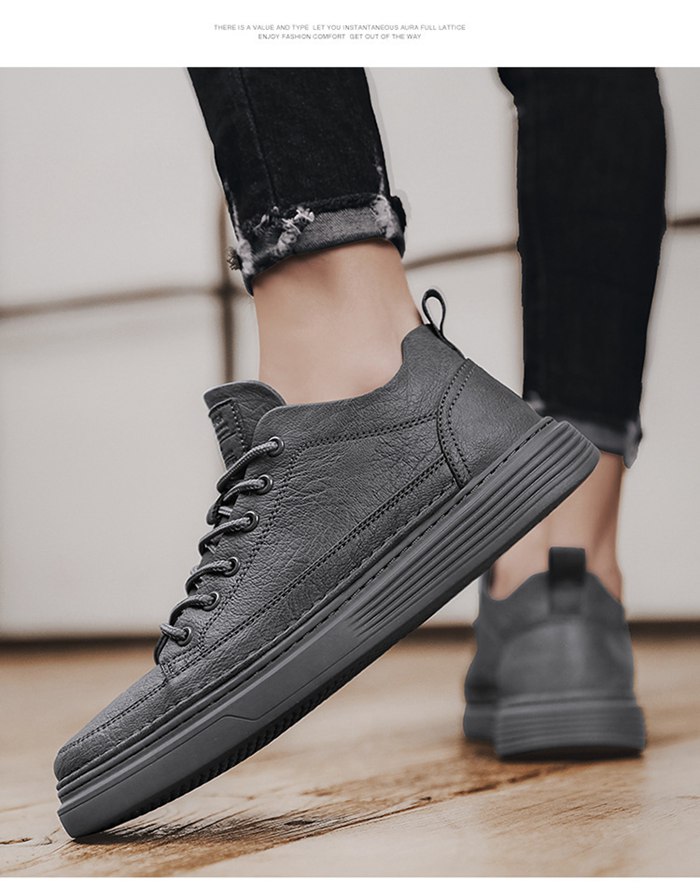 カジュアルメンズ デッキローカット メンズ スニーカー フェイクレザー おしゃれ 靴 通勤 通学 