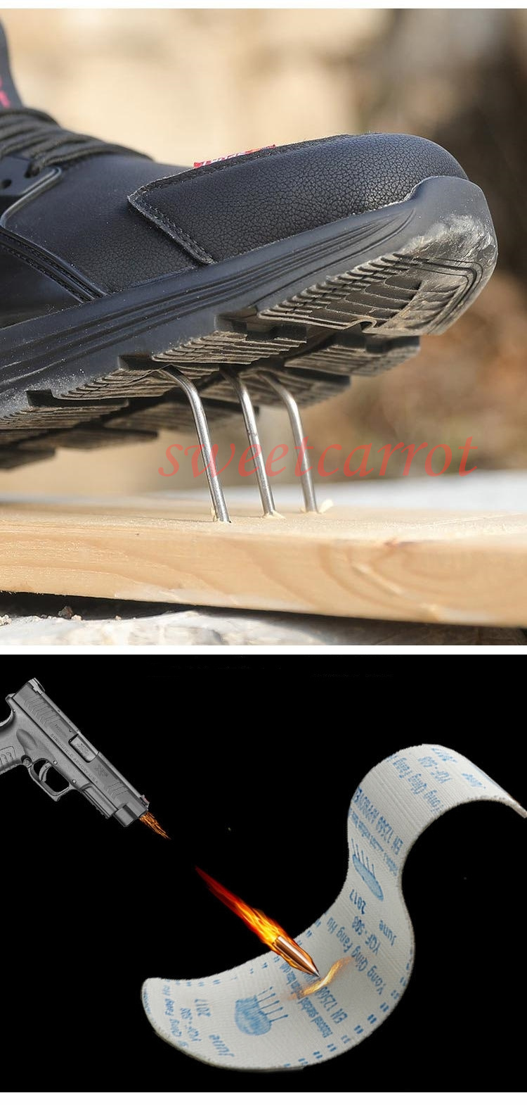 安全靴 メンズ おしゃれ 作業靴 滑り止め 通気 工業用品 安全保護 つま先保護 スニーカー 男性用 作業用品 踏み抜き防止 