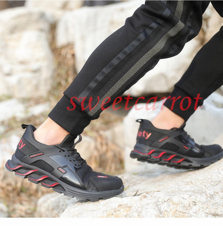 安全靴 メンズ おしゃれ 作業靴 滑り止め 通気 工業用品 安全保護 つま先保護 スニーカー 男性用 作業用品 踏み抜き防止 