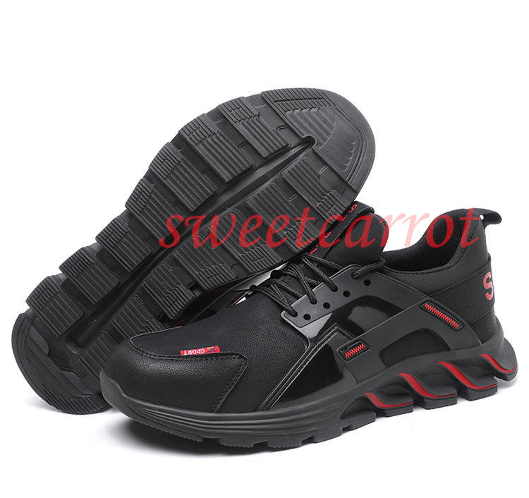 安全靴 メンズ おしゃれ 作業靴 滑り止め 通気 工業用品 安全保護 つま先保護 スニーカー 男性用 作業用品 踏み抜き防止 