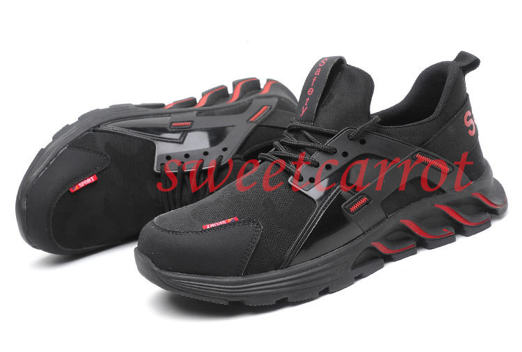 安全靴 メンズ おしゃれ 作業靴 滑り止め 通気 工業用品 安全保護 つま先保護 スニーカー 男性用 作業用品 踏み抜き防止 