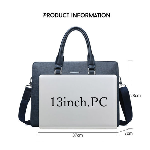 送料無料 ビジネスバッグ ショルダーバッグ メンズ 2WAY 軽量 大容量 肩掛け 1-2泊 父の日 A4 通勤 通勤バッグ 出張 ブリーフケース PC 就活バッグ 斜め掛け 