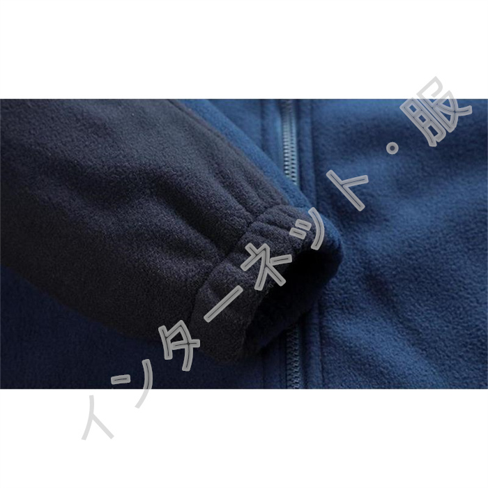 フリースボアジャケット メンズ ボアジャケット ブルゾン アウター もこもこ ゆったり 送料無料 秋冬 防寒 切り替え ジップアップ アウトドア スポーツ 防風 