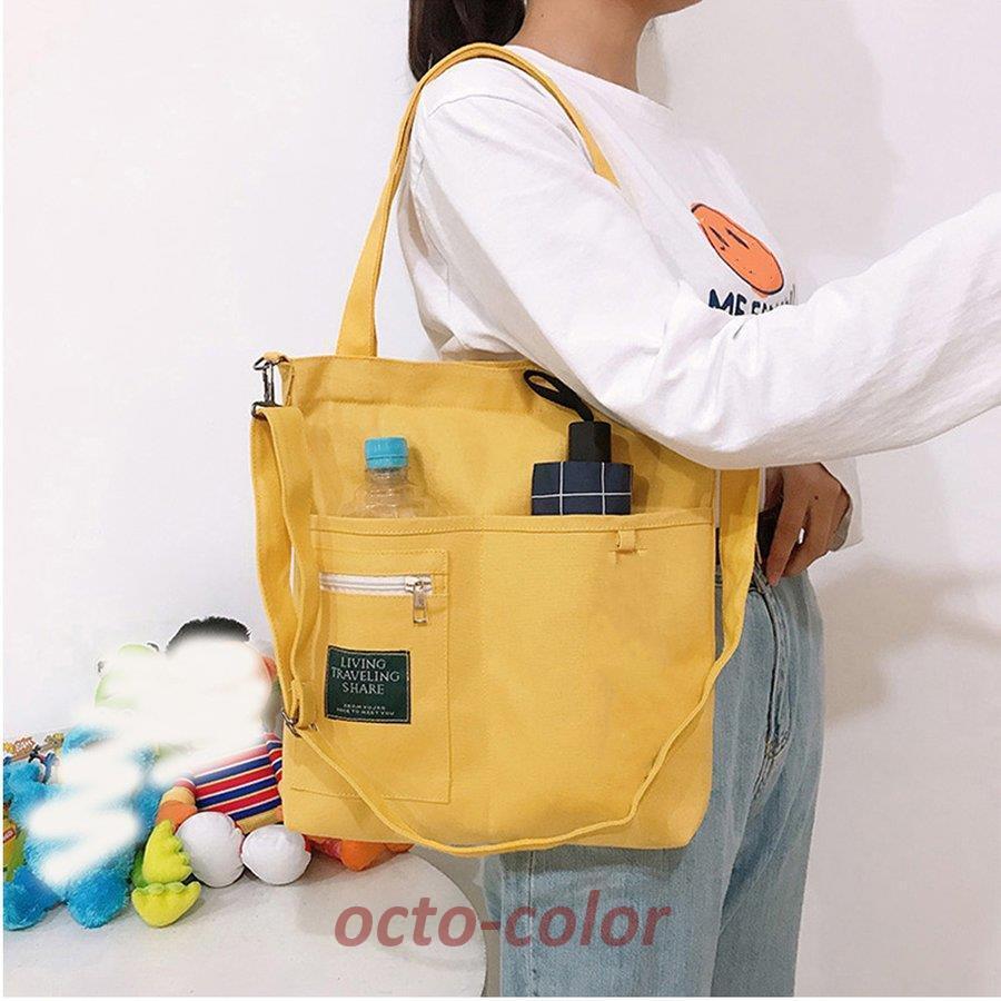 キャントートバッグ 2WAY 軽量 。可  