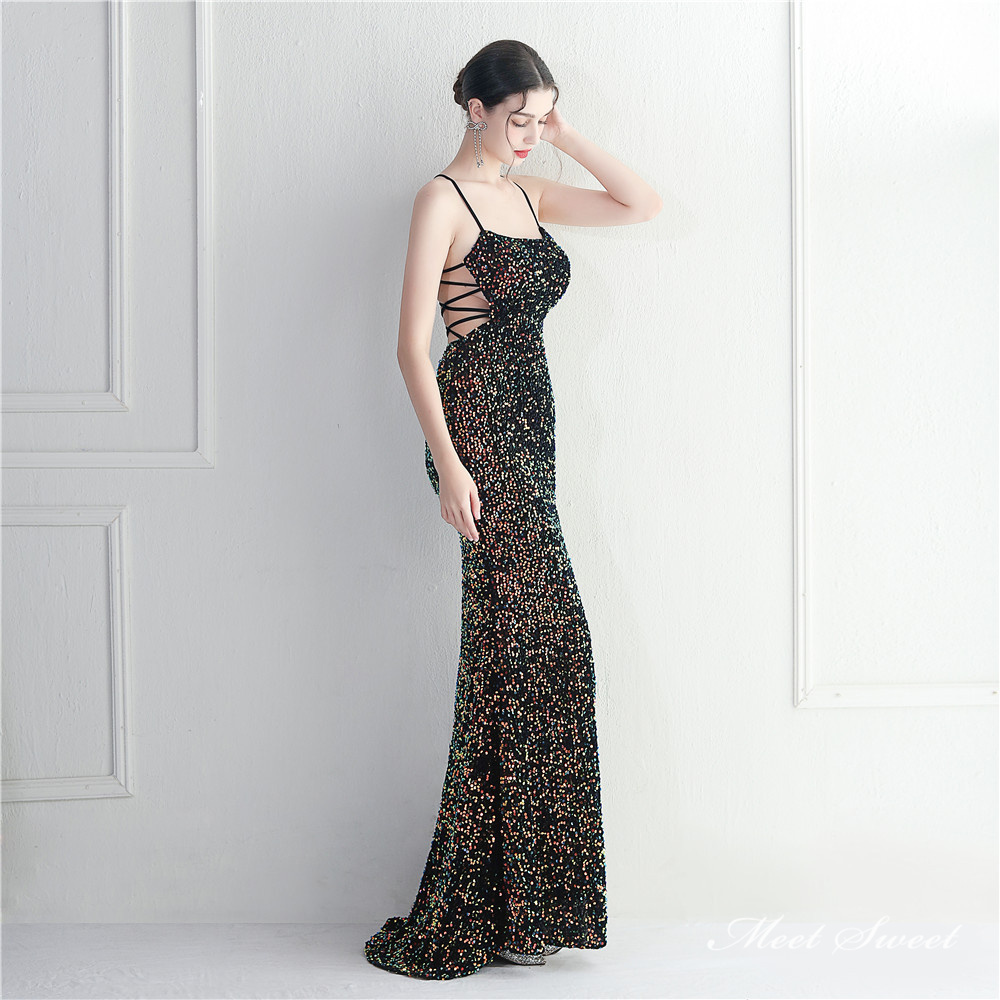 カラードレス マーメイドドレス キャミソールドレス リボン パーティードレス イブニングドレス 結婚式 二次会 スパン 発表会 ウェディングドレス 