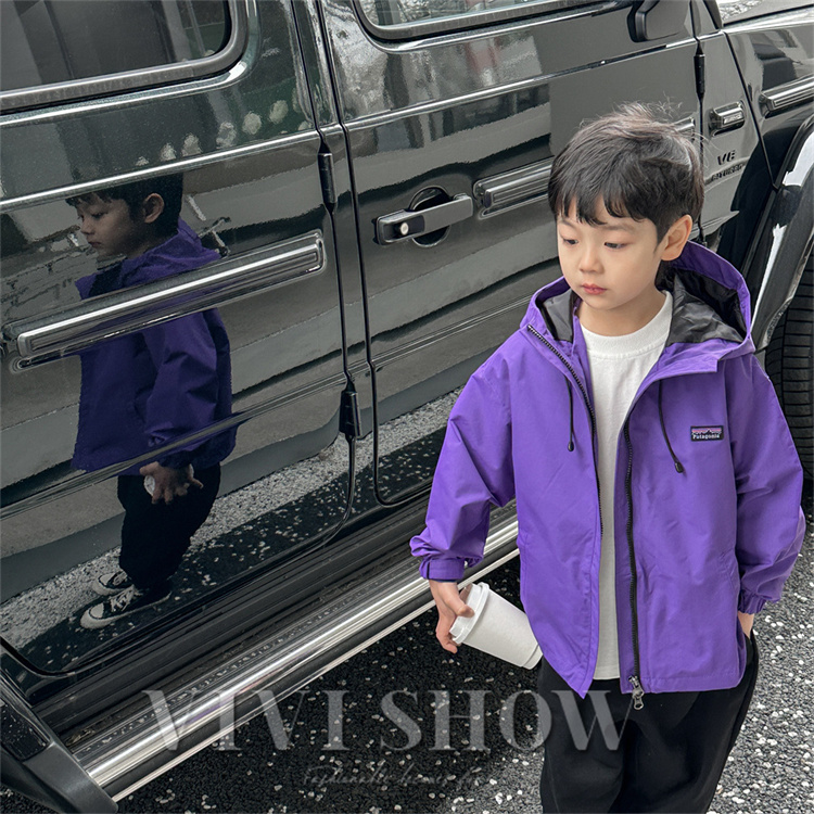 キッズ アウター 長袖 トップス フードつき カジュアル ジップおしゃれ ゆったり シンプル 動きやすい あわせやすい 着やすい ノーハイネック 