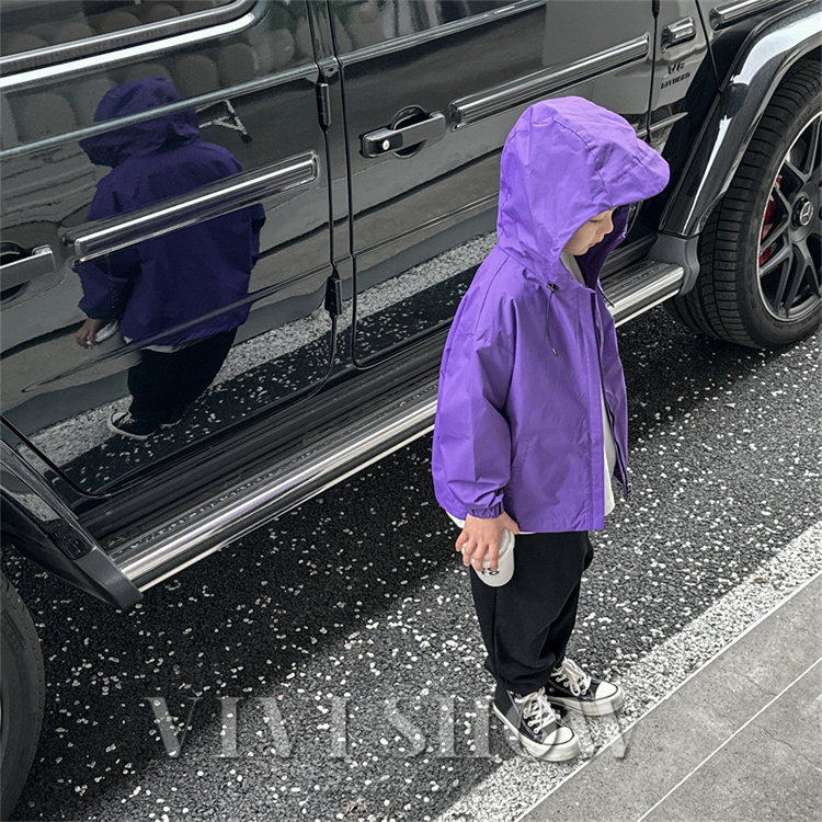 キッズ アウター 長袖 トップス フードつき カジュアル ジップおしゃれ ゆったり シンプル 動きやすい あわせやすい 着やすい ノーハイネック 