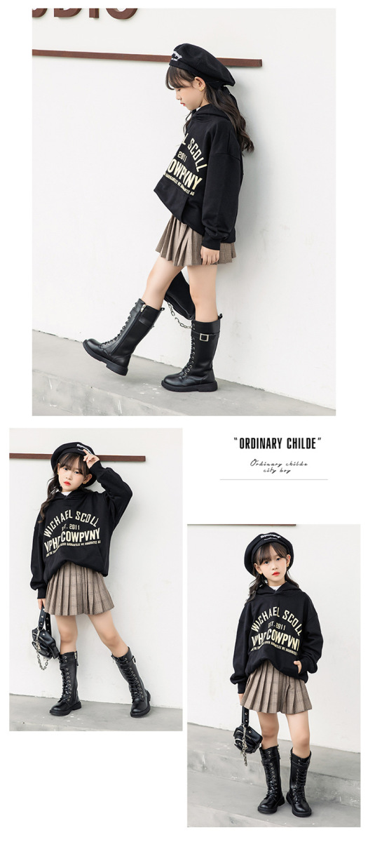 子供 袴 ブーツ 入学式 卒業式 編み上げブーツ 長靴 キッズ ブーツ レースアップブーツ 厚底 ローヒール 防寒 女の子 ジュニア ロングブーツ ワークブーツ 
