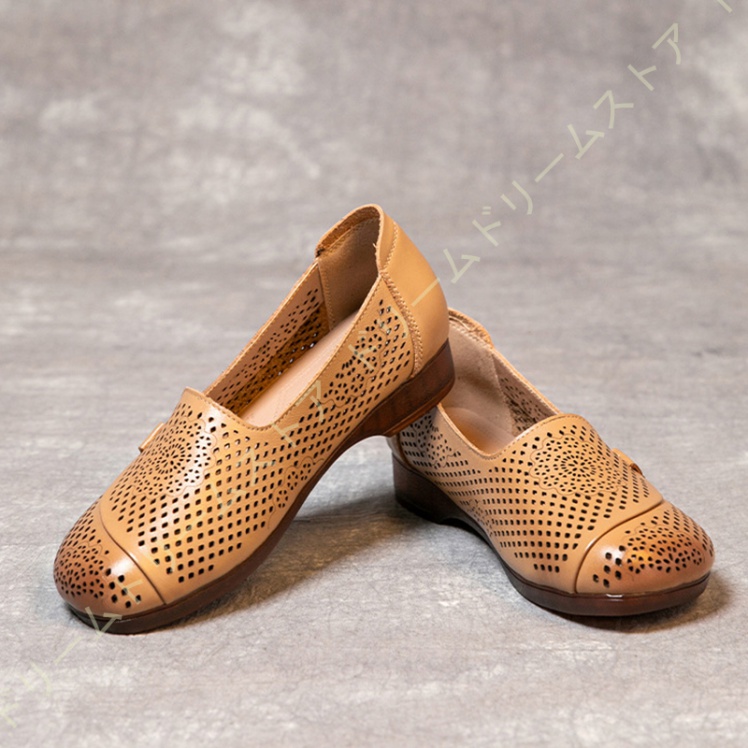 ウェッジソール パンプス レディース ラウンドトゥ 滑り止め 走れるパンプス レディーズ 幅広 フォーマル シンプル コンフォート仕事用 