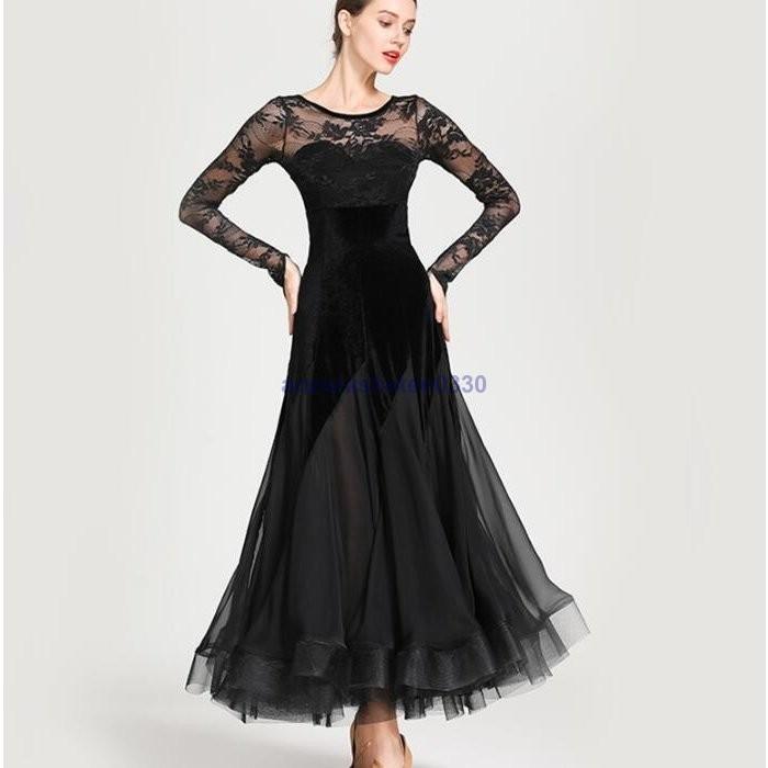 ダンスウェア ステージ衣装 競技会 競技用 レディース ワンピース モダンドレス 社交ダンス 演出服 パーティー舞台衣装 格安 