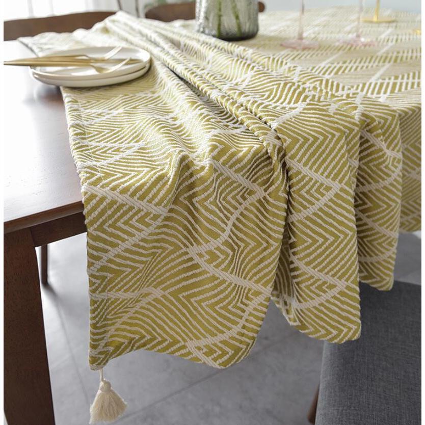 テーブルクロス 北欧風 汚れ防止 テーブルカバー テーブルマット ビニール 家庭用 食卓カバー 刺繍 フリンジ付きテーブルクロス インテリア 長方形 
