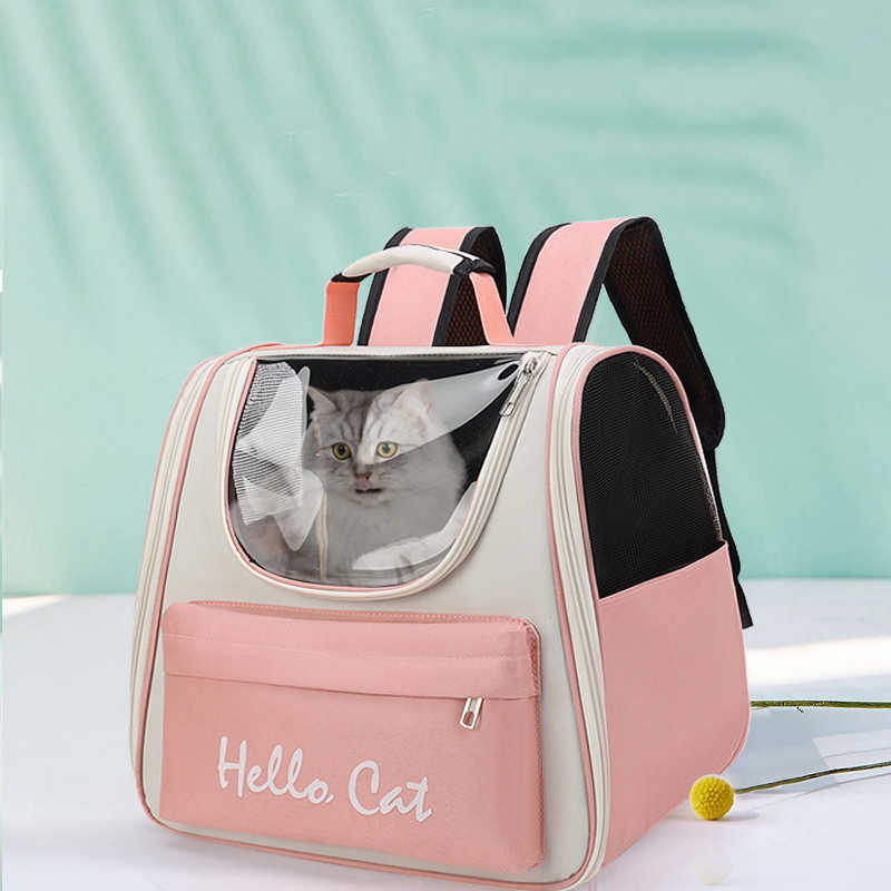 ペットバッグ 猫 小型犬 抱っこバッグ リュック型 ペットスリング 両手解放 キャリーバッグ 小型犬 飛ぶ防止 中型 お出かけ用 猫兼用 通気 