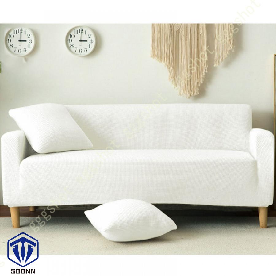 ソファカバー 3人がけ 4人がけ 肘あり 無地 ストレッチ 滑り止め 犬 肘付き 模様替え 肘掛け インテリア 爪とぎ防止 伸びる 一体型 シンプル 猫 キズ防止 