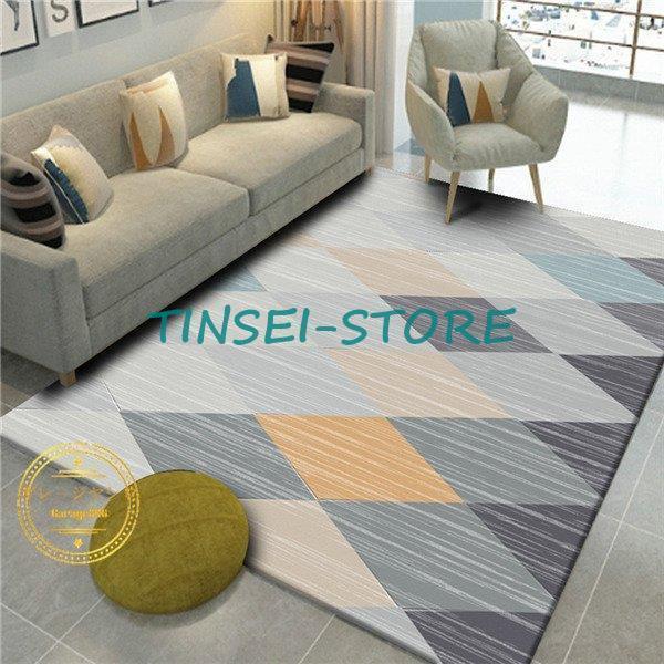 タイルカーペット 新作 おしゃれ 柔らか 快適 多色 お手軽 プレーン 安い 昼寝 洗える ダイニング リビングマット 洋室 北欧 