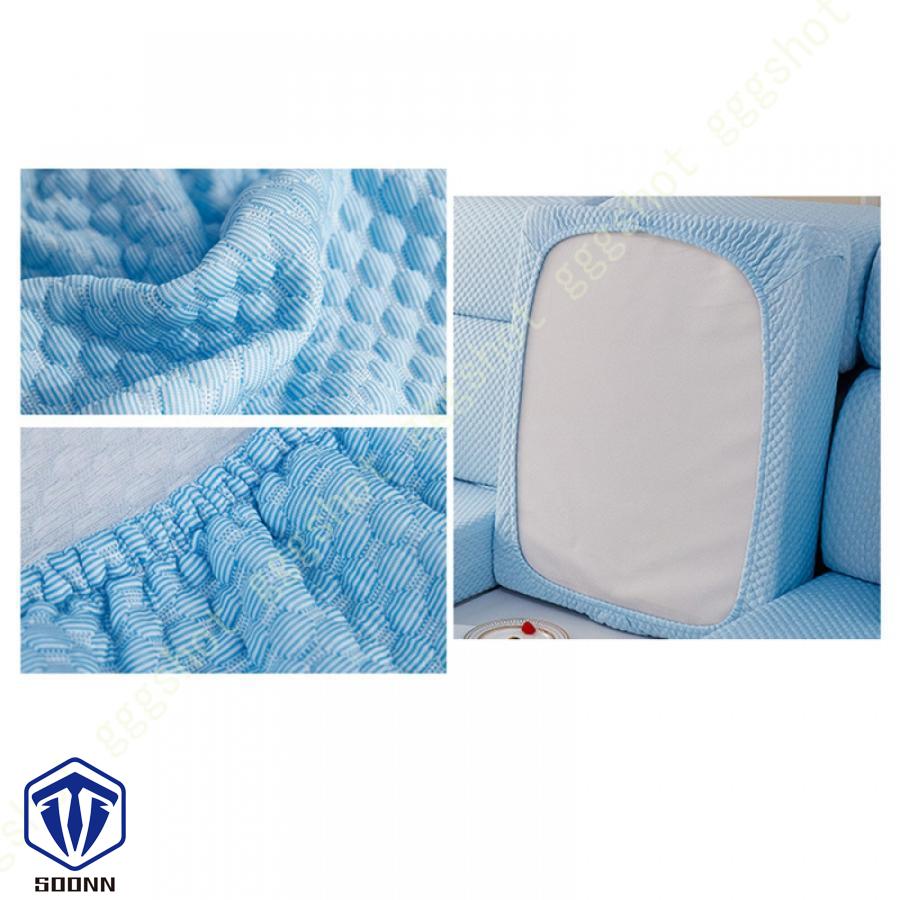 ソファーカバー 座面カバー ソファフィットカバー 1-2人掛け 肘付き 無地 ぴったりフィット式 ストレッチ 滑り止め 傷防止 柔らかい 滑り止め機能 伸縮素材 