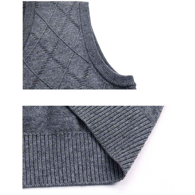 ニットベスト メンズ Vネック 袖なしセーター 無地 ゆったり 20代30代40代 ベスト 紳士服 トップス ビジネスベスト 男性 春秋冬 洗える プルオーバー カジュアル