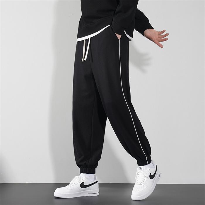 ジョガーパンツ ボメンズ 九分丈 パンツ スウェットパンツ秋 スポーツウェア シンプル お洒落 ジョギング 散歩 カジュアル 