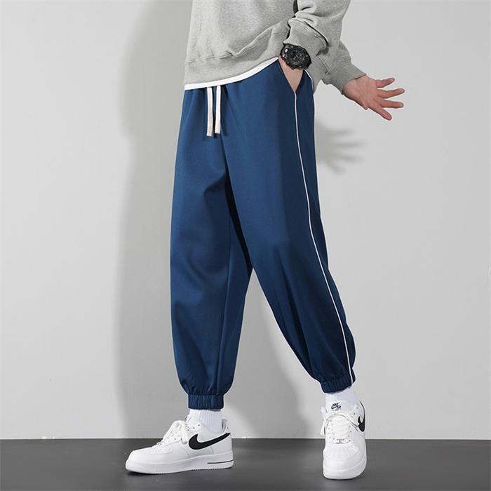 ジョガーパンツ ボメンズ 九分丈 パンツ スウェットパンツ秋 スポーツウェア シンプル お洒落 ジョギング 散歩 カジュアル 