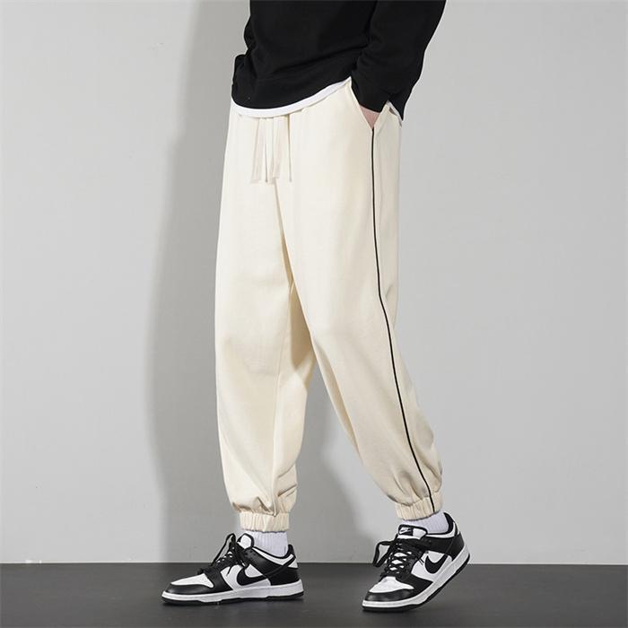 ジョガーパンツ ボメンズ 九分丈 パンツ スウェットパンツ秋 スポーツウェア シンプル お洒落 ジョギング 散歩 カジュアル 