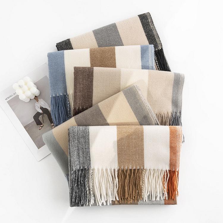 ストール チェック柄 大判 カシミヤ タッチ 防寒 おしゃれ プレゼント ひざ掛け 肩 ショール かわいい おしゃれ レディース 秋冬 メンズ ギフト 