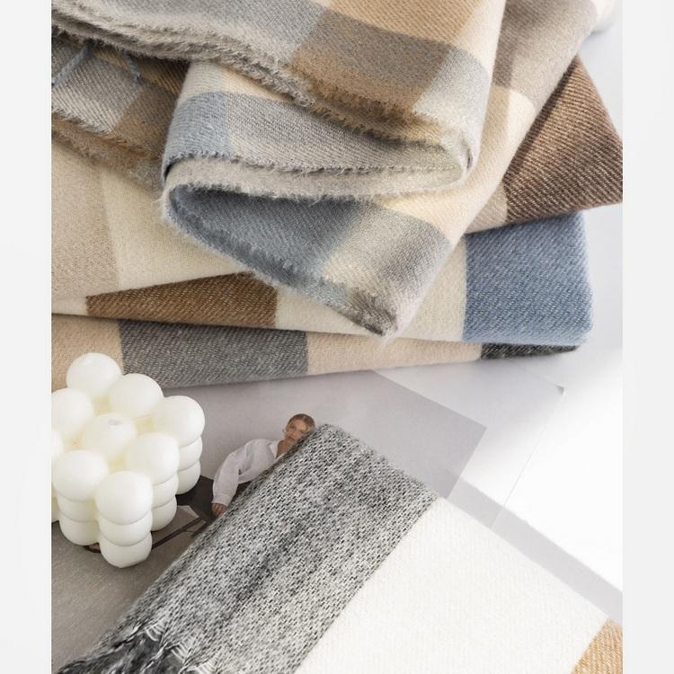 ストール チェック柄 大判 カシミヤ タッチ 防寒 おしゃれ プレゼント ひざ掛け 肩 ショール かわいい おしゃれ レディース 秋冬 メンズ ギフト 