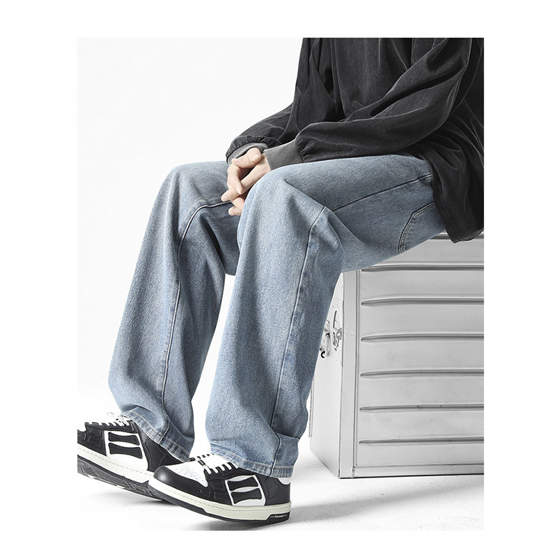 デニムパンツ メンズ スキニー ジーンズ ストレッチ パンツ 秋服 ジーパン 筋 衣類 メンズ 秋 ボトム ズボン 