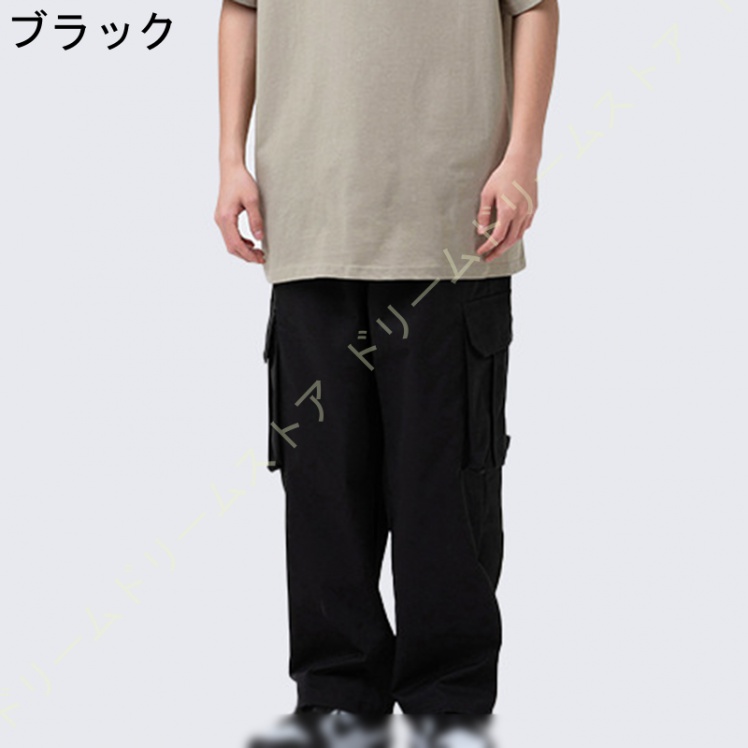 パンツ カーゴパンツ ロングパンツ ボメンズファッション ワイドパンツ イージーパンツ ストリート ミリタパンツ モード ミリタリーパンツ ゴルフ 