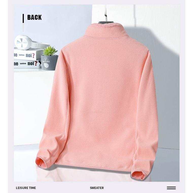 フメンズ レディース 防寒 あったか厚手 フリースジャンパー 無地 男女兼用 防寒 ブルゾン 厚手 