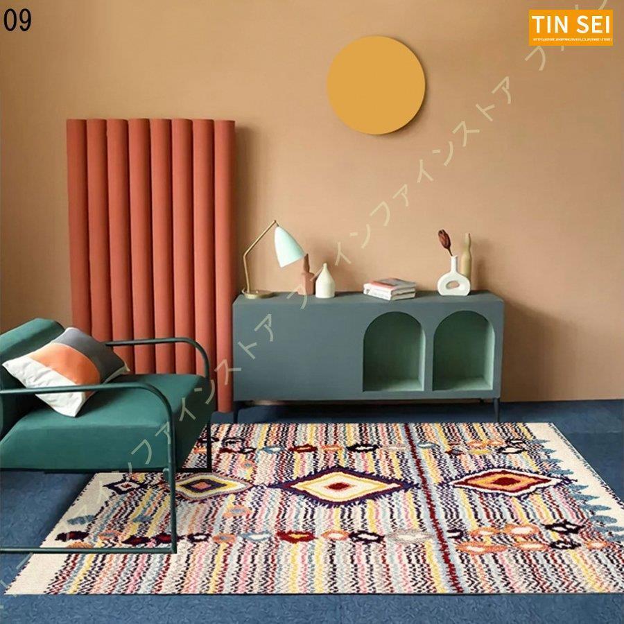 ペルシャ ラグ 絨毯風 1畳 L- 2畳 対応 モダン 玄関マット 床暖房 滑り止め 防ダニ センターラグ おしゃれ 部屋 子供 ホットカーペット 洋風 3畳 ラグマット 