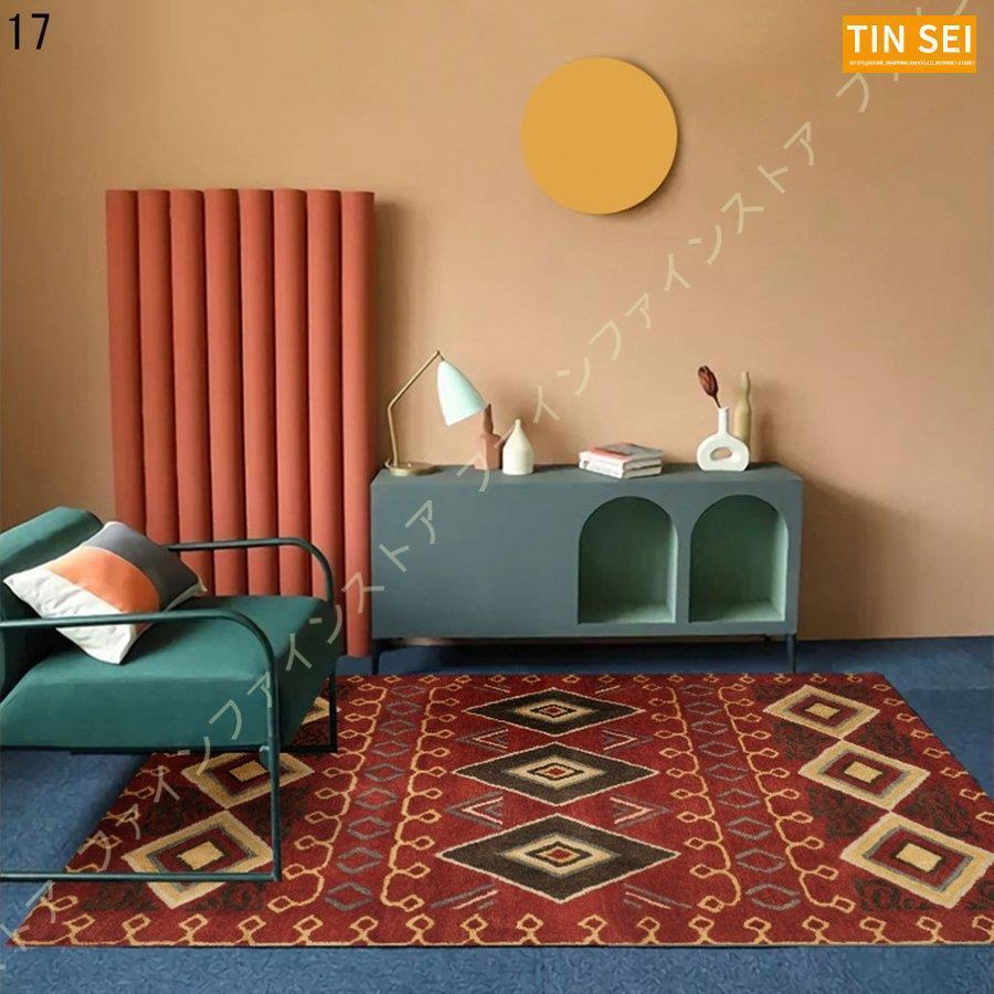 ペルシャ ラグ 絨毯風 1畳 L- 2畳 対応 モダン 玄関マット 床暖房 滑り止め 防ダニ センターラグ おしゃれ 部屋 子供 ホットカーペット 洋風 3畳 ラグマット 