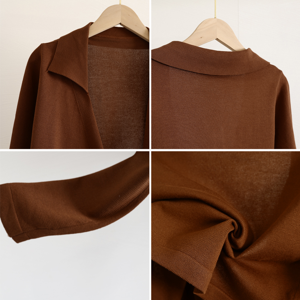 カシュクールニット 着やせトップス 韓国 。可  