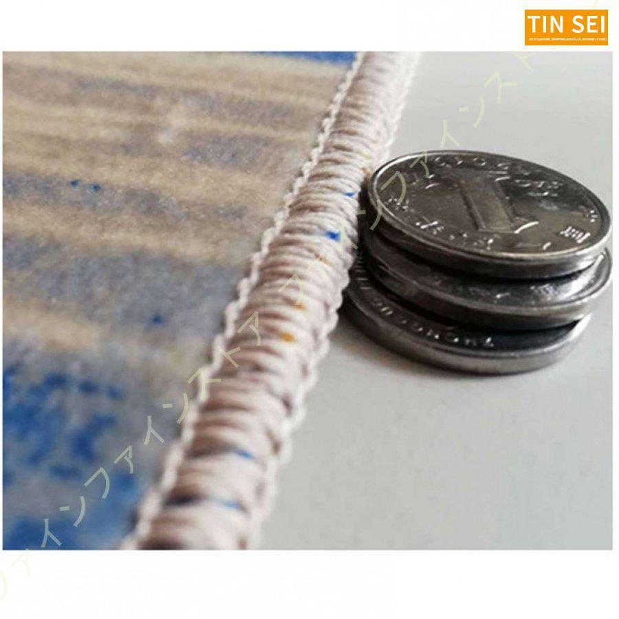 北欧 ラグマット 洗える 滑り止め カーペット ホットカーペットカバー 幾何学絨毯 居間ラグ 3畳 ヨガマット シンプル 長方形 2畳 床暖房対応 4畳 