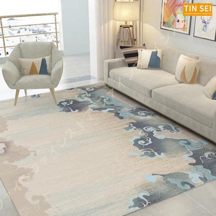 北欧 ラグマット 洗える 滑り止め カーペット ホットカーペットカバー 幾何学絨毯 居間ラグ 3畳 ヨガマット シンプル 長方形 2畳 床暖房対応 4畳 