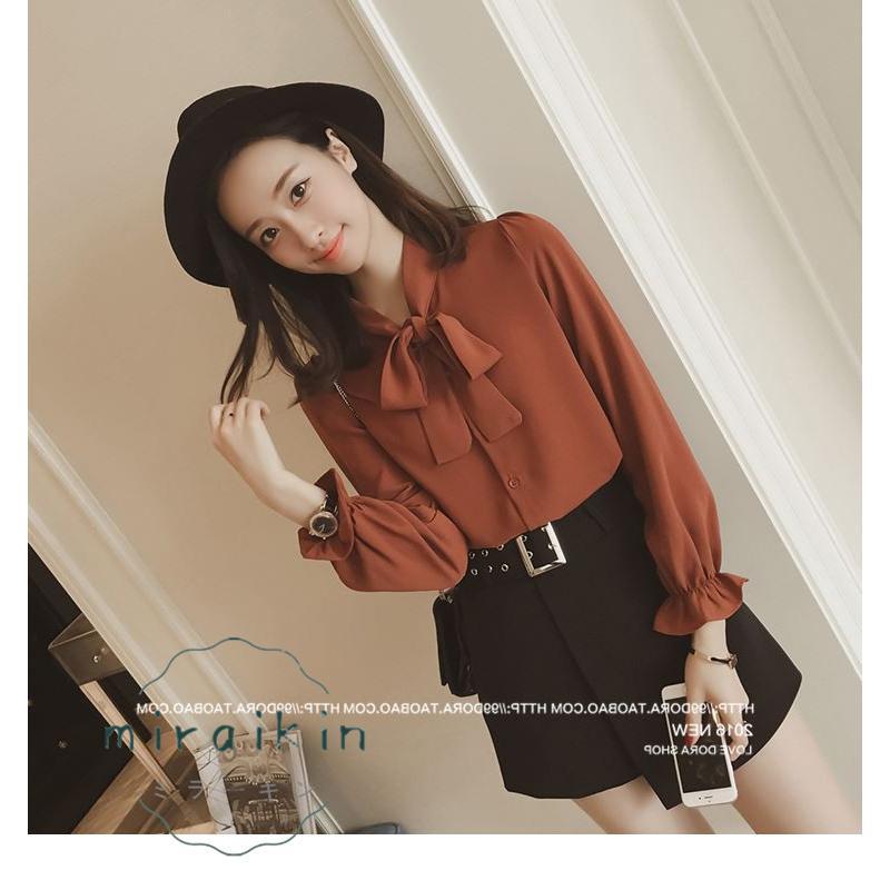 ブラウス レディース フリル 長袖 白 七分袖 春 20代 夏 30代 ママ チュニック 母 40代 春夏 Yシャツ 大人 トップス ボウタイ フォーマル 