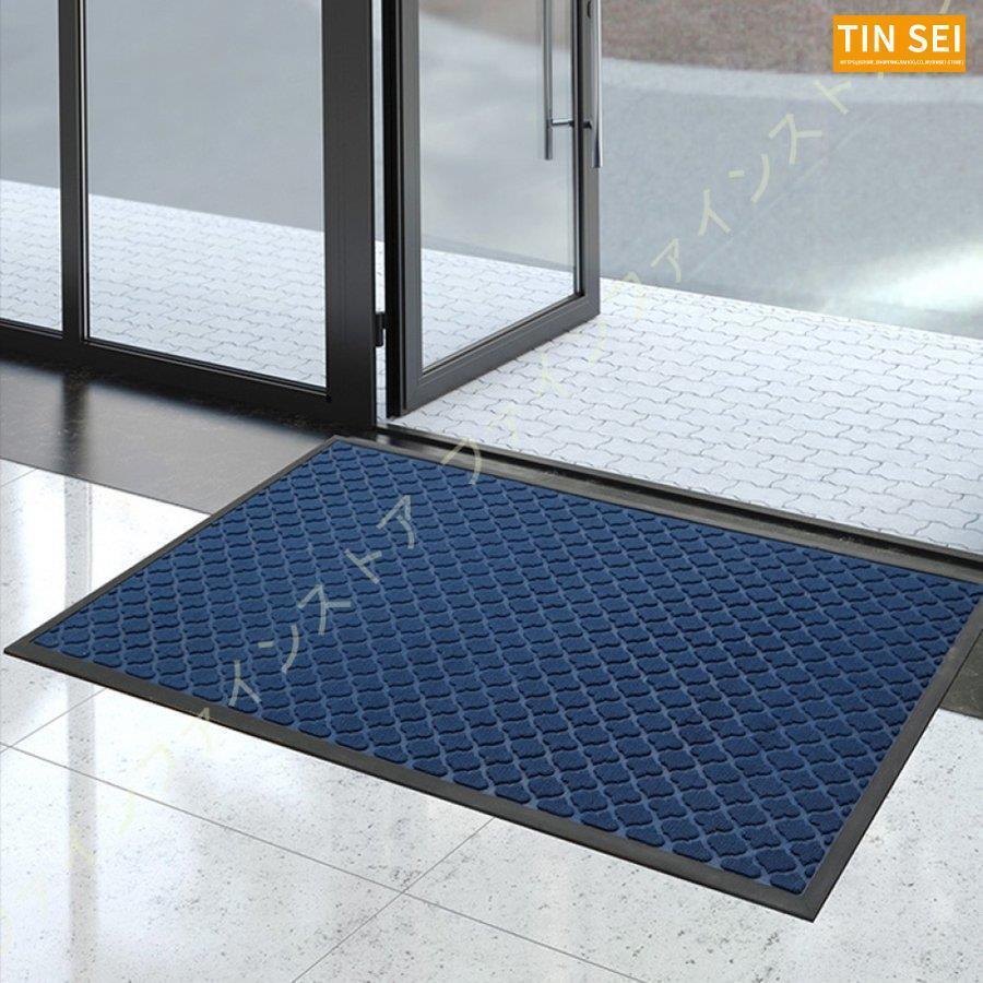玄関マット 屋外 室内 滑り止め 業務用 無地 洗える 抗菌防臭 カット可能 シンプル 吸水 泥落としマット 業務用 マット 泥落とし 滑り止めマット 耐磨耗性 
