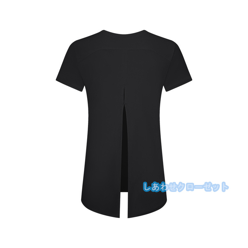ヨガウェア レディース トップス 半袖 Tシャツ ホットヨガ フィットネス ランニングウェア 吸汗 かわいい スポーツウェア おしゃれ 速乾 