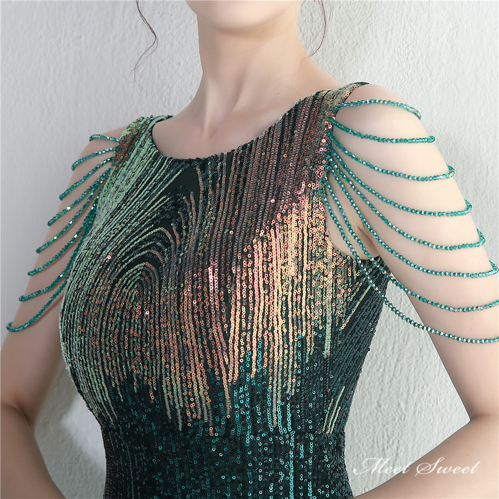 カラードレス マーメイドドレス パーティードレス ビーズ 袖なし イブニングドレス ウェディングドレス スパンファスナー 結婚式 二次会 